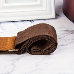 Leather Woven Wooden Guitar Strap Folk Electric Classical Guitars