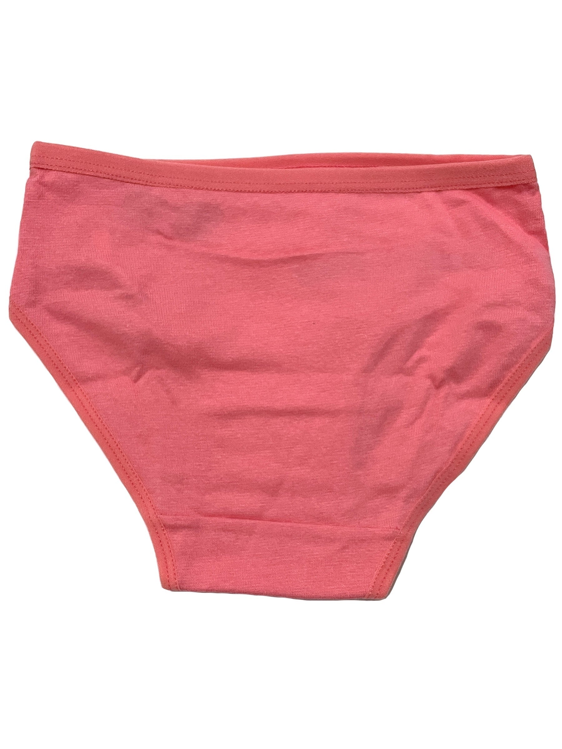 4pcs Girl's Cotton Underwear Stretch Comfy Briefs Rabbit Pattern