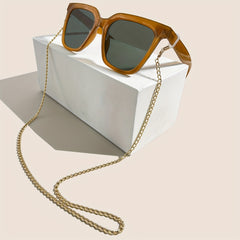 Metal Glasses Chain Anti Slip Sunglasses Lanyard Strap Stylish Face Covering