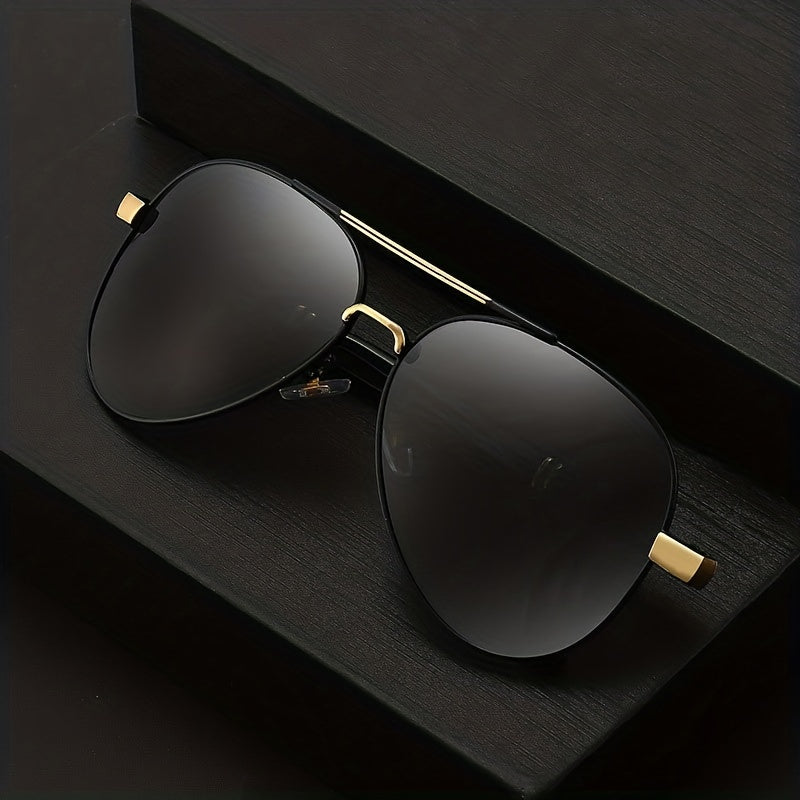 Men's Polarized Sunglasses UV Protection for Driving Fishing Shopping