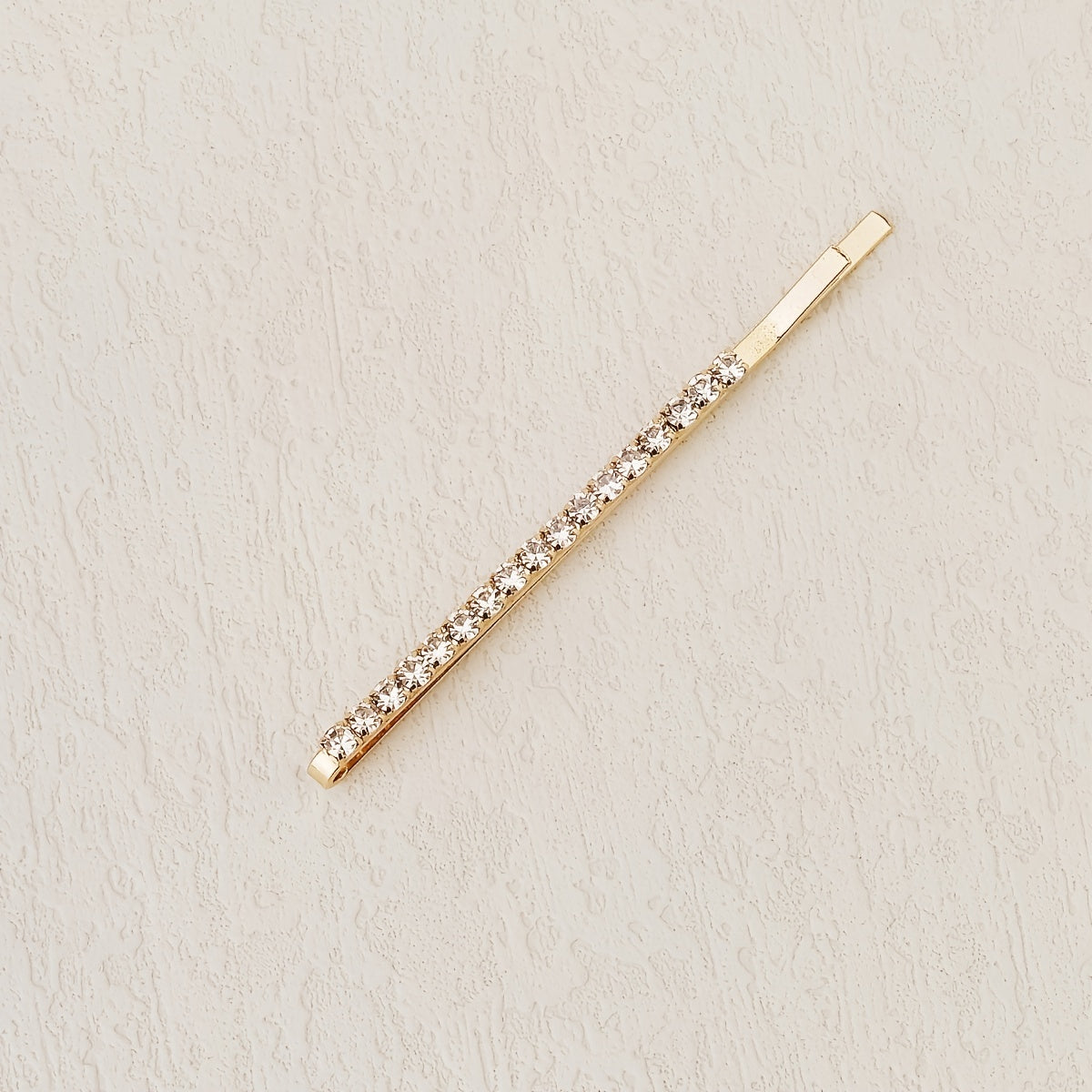 6pcs Golden Rhinestone Hairpin Wedding Hair Clip