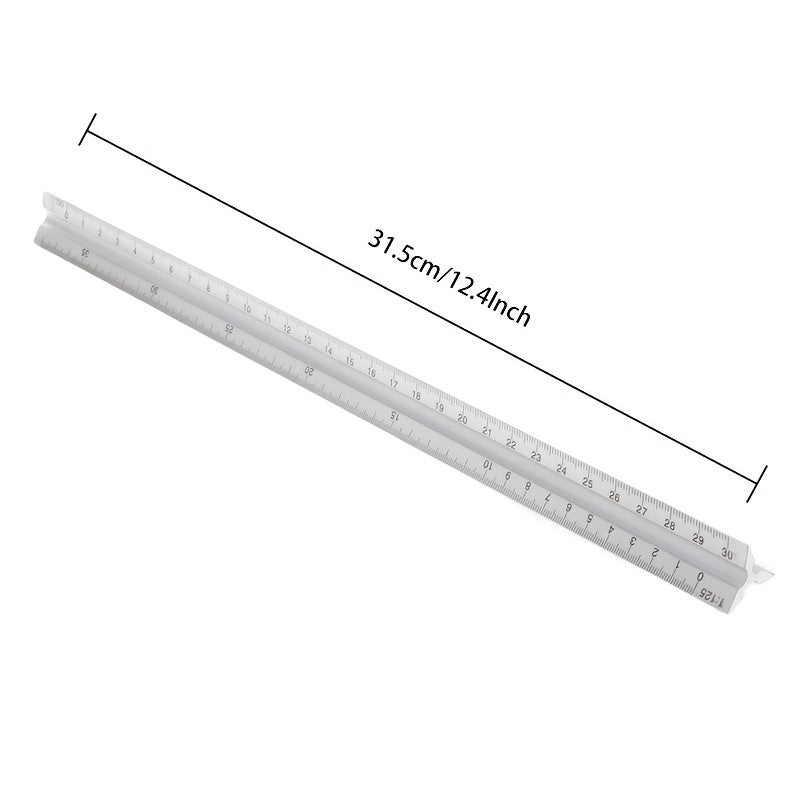 Aluminium Triangle Scale Architect Engineer Ruler