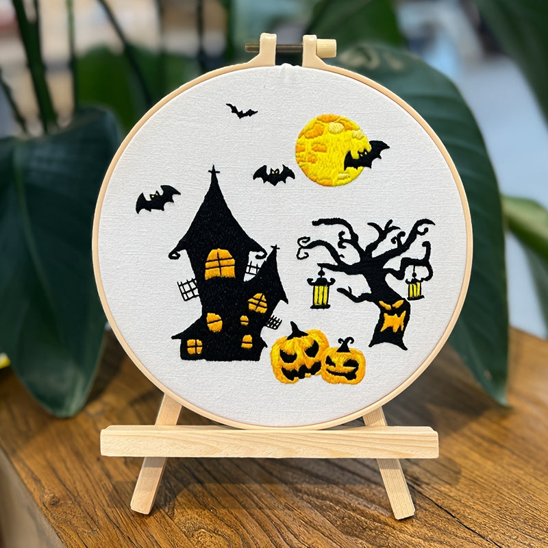 DIY Halloween 3D Embroidery Material Bag
