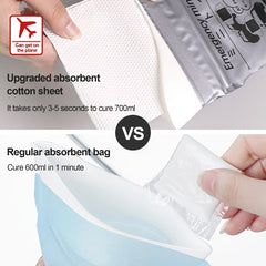 4pcs Portable Plastic Urine Bag Car Emergency Travel Pee Bags Odorless