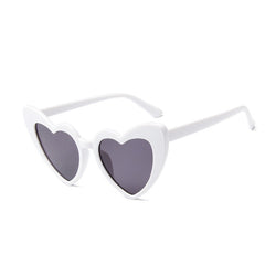 Heart Sunglasses Women Vintage Cat Eye Style Glasses