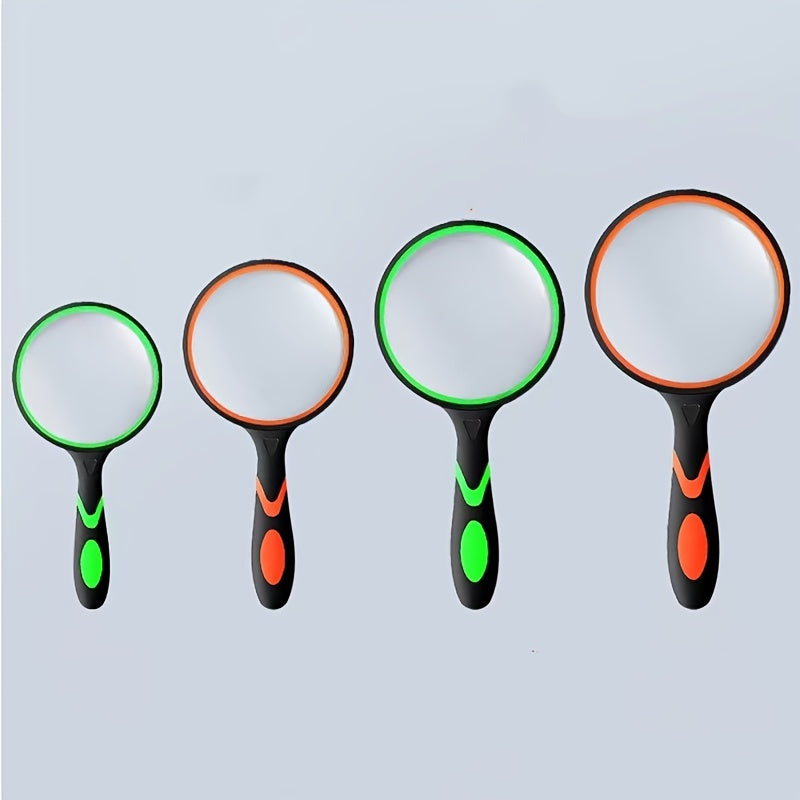Rubber Drop Resistant Magnifying Glass