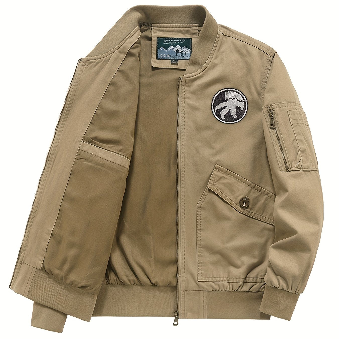 Men's Soft Shell Waterproof Jacket for Outdoor Activities