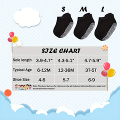 14 Packs Children's Anti-Slip Socks 0-5 Years Old