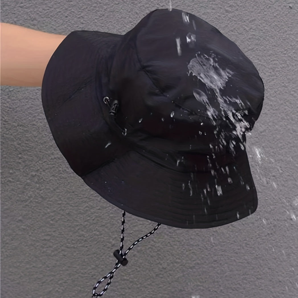 Men's Quick-drying Waterproof Sun Hat for Outdoor Activities