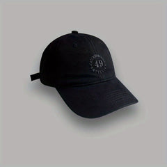Solid Patch Baseball Cap Sunscreen Dad Hats Casual Dad Hats