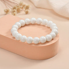 10mm Healing Stone Beaded Bracelet Unisex Stretch Bracelet