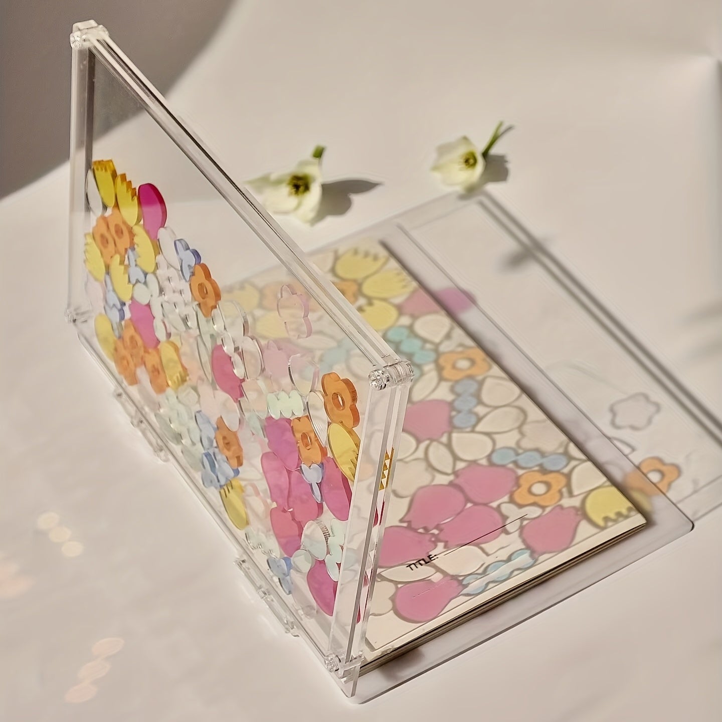 Transparent Visible A5 Loose Leaf Notebook DIY Creative Student Plan Coil