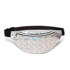 Waterproof Waist Bag Sports Lady Phone Crossbody Bag PU Leather
