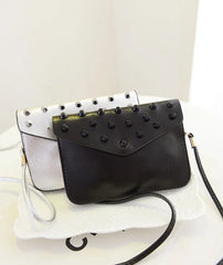 Small Rivet Women Messenger Bag for Phone & Wallet