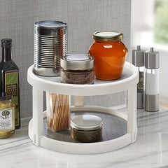 Multifunctional Rotatable Seasoning Storage Box for Home Kitchen