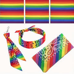 Rainbow Bandana LGBT Pride Headband Towel