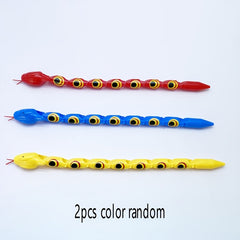 Retro Jointed Twister Toy Plastic Snake Novelty Gag Gift
