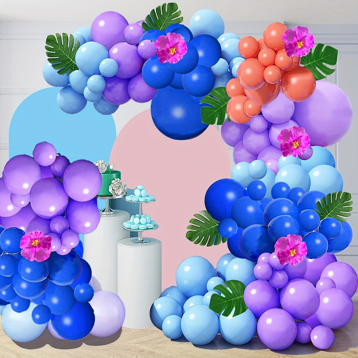 143pcs Balloons Decoration Kit for Birthday Party Supplies