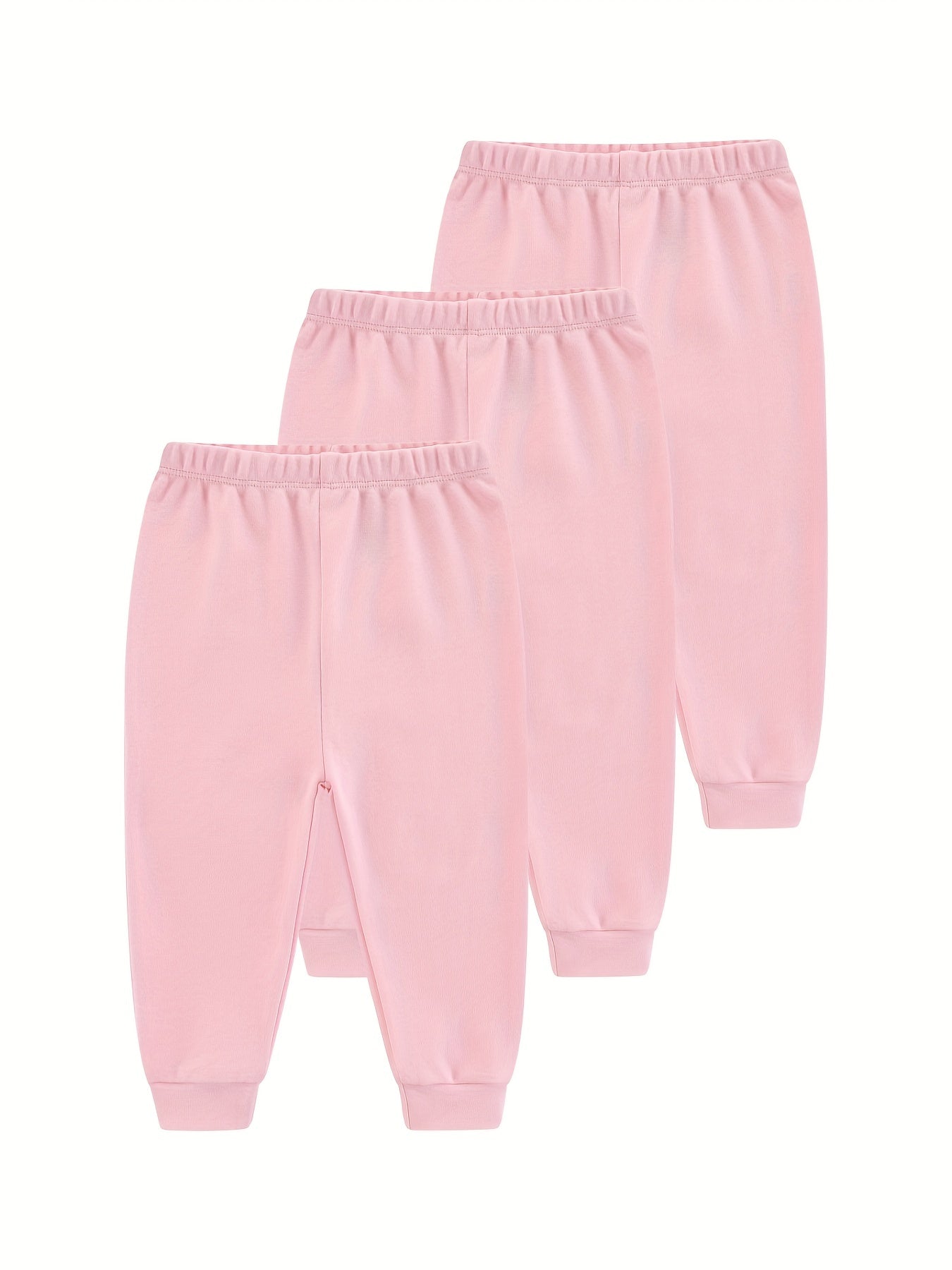 3Pcs set 0-24 Months Soft Cotton Baby Pants