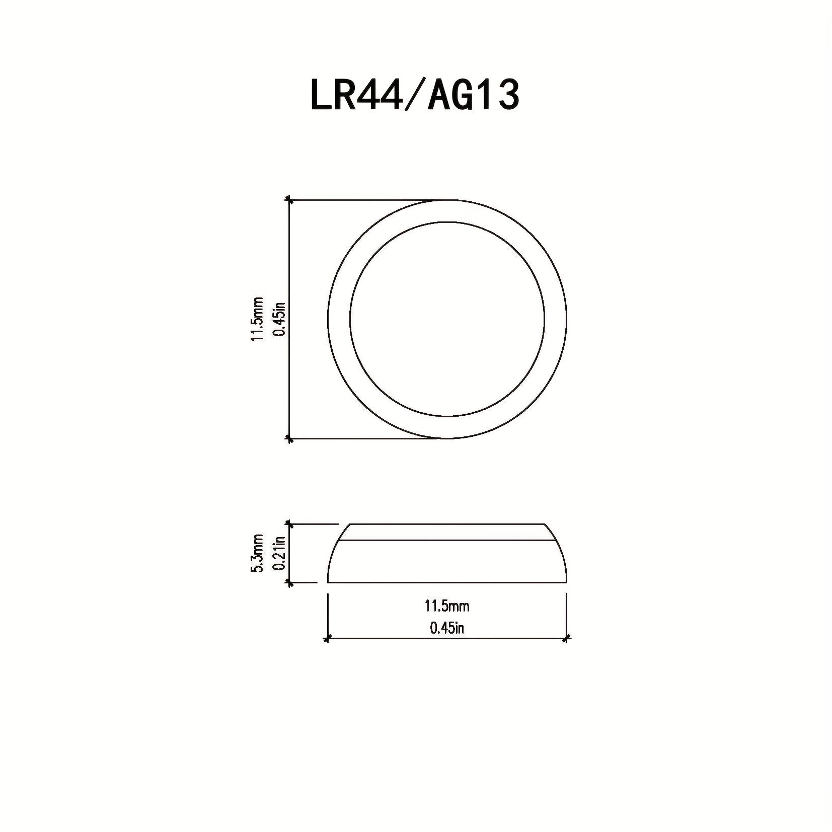 20 Pcs LR44 AG13 Eco-Friendly Button Batteries - Mercury & Lead Free