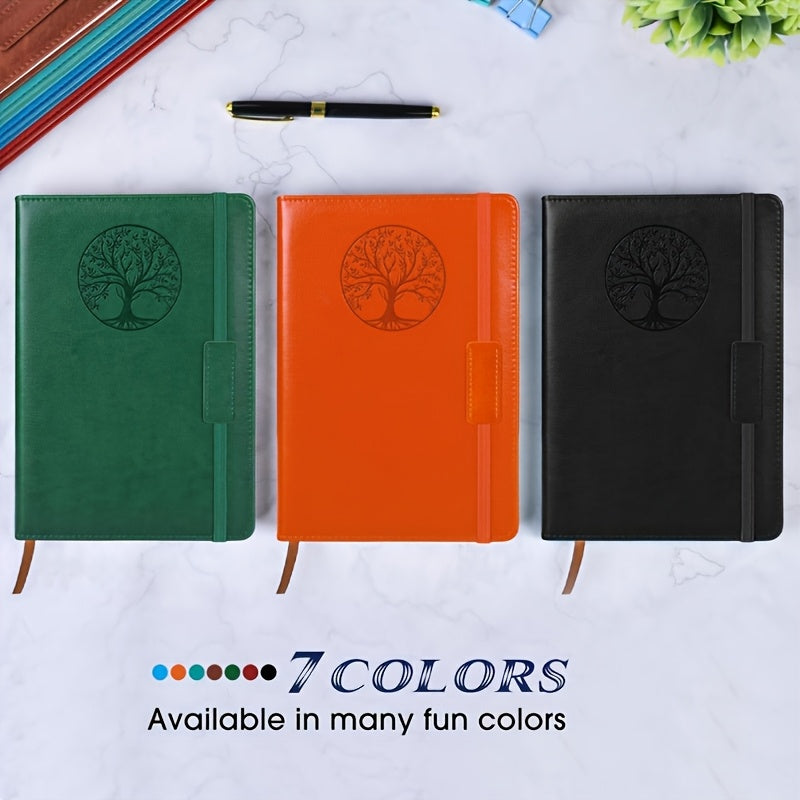 Personalized A5 Journal with Tree Cover & Pen
