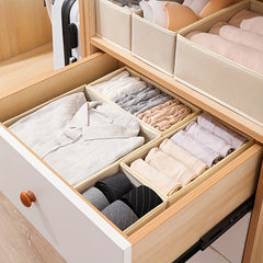 3 Pcs Storage Box Wardrobe Clothes Organizer Containers
