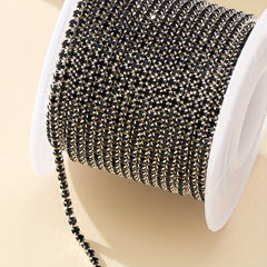 Water Diamond Chain 17-inch for Nail Shoe Clothing Decoration