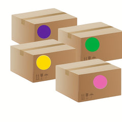 160pcs Color Round Labels for Storage Classification and Gift Packaging