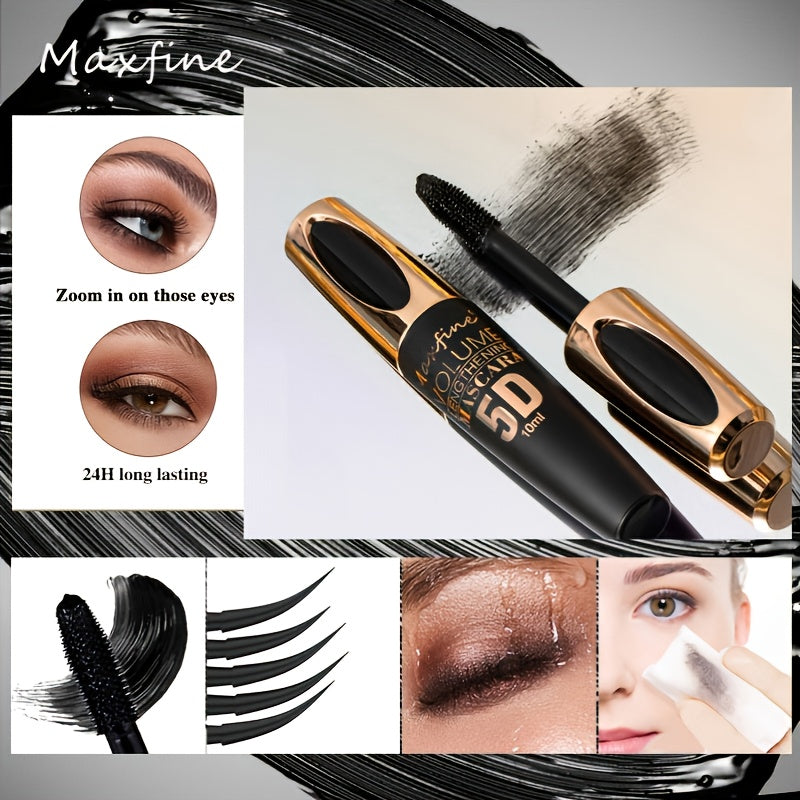 MAXFINE 5D Silk Fiber Big Eye Lash Mascara