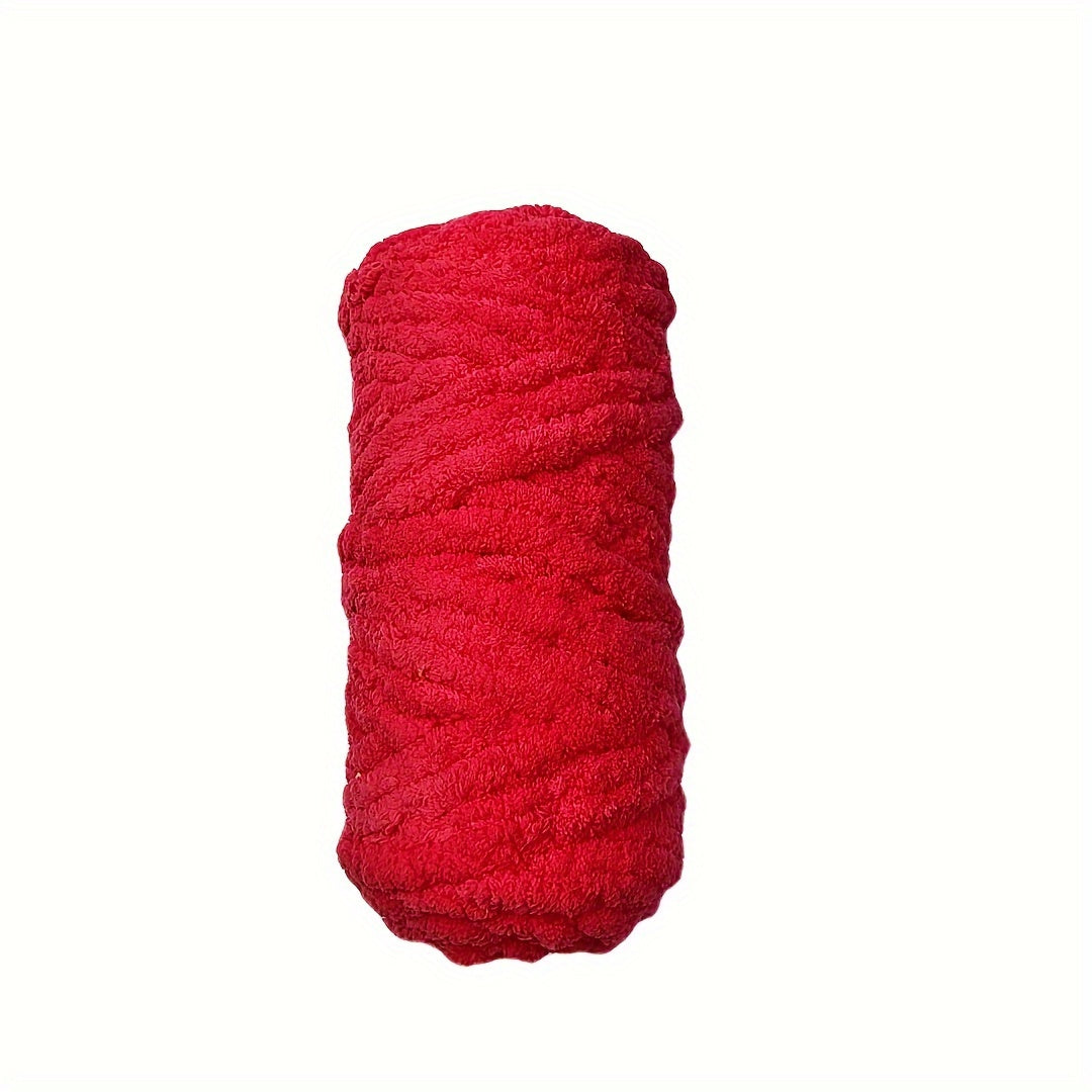 500g Handwoven Solid Knitted Chenille Yarn DIY