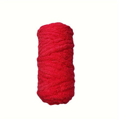 500g Handwoven Solid Knitted Chenille Yarn DIY
