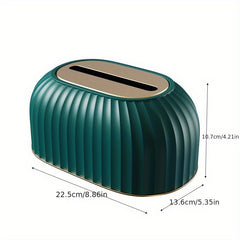 Modern Desktop Tissue Box Holder Automatic Lifting Style