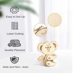 Adult 3D Wooden Animal Puzzles - Educational STEM Craft