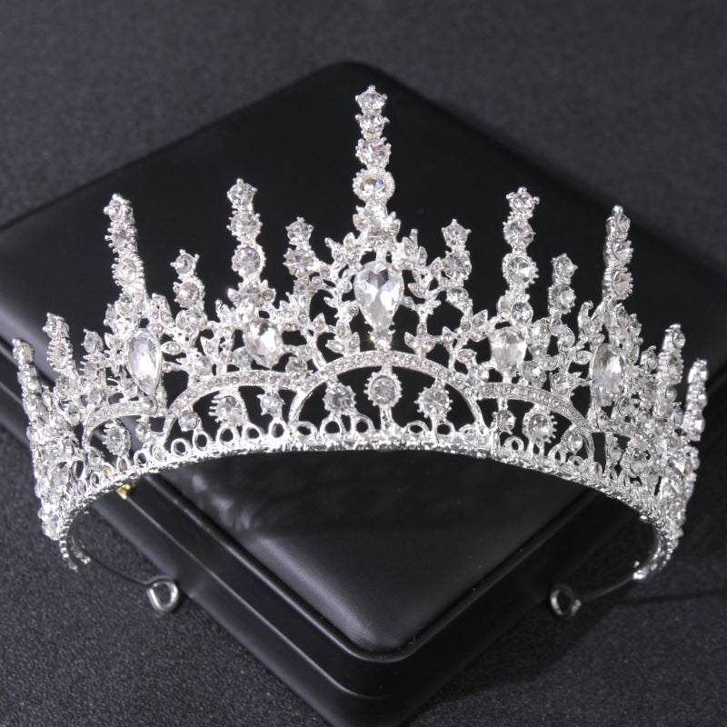 Vintage Rhinestone Wedding Crown Tiara Hairband