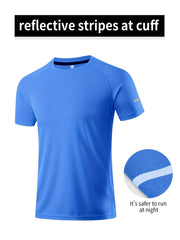 Men's Quick Drying Performance Tee for Gym Sports Training