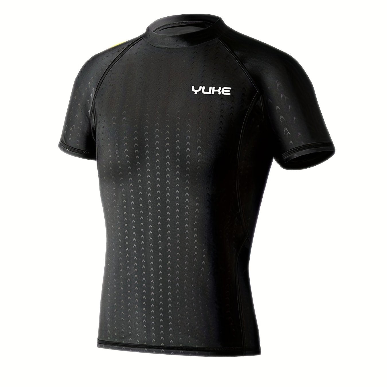 Men's Mesh Sun Protection Short Sleeve T-shirt for Surf Diving Snorkeling