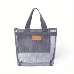 Portable Zipper Hand Beach Bag Pouch Travel Toiletry Bag