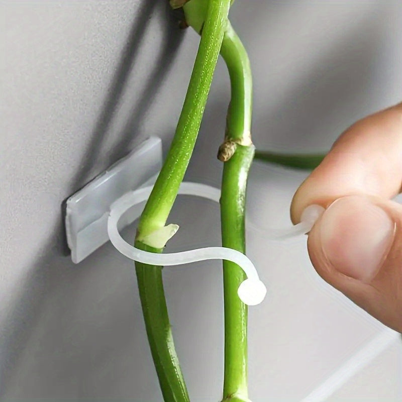10pcs Garden Wall Plants Climber Vine Sticky Wall Clips