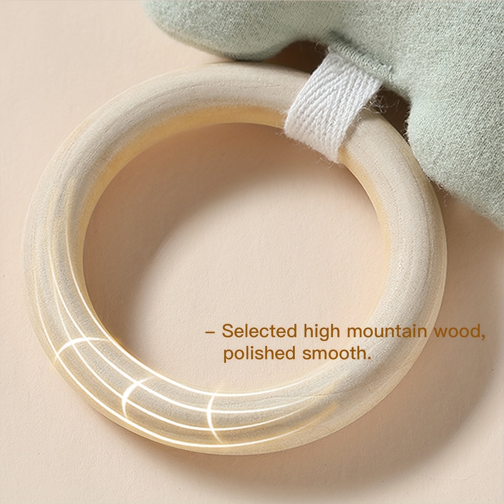 Baby Teether Wooden Molar Ring Elephant Towel Teddy Plush Doll & More
