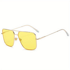 Men's Casual Sunglasses Anti Reflective Metal Glasses For Outdoor Activities