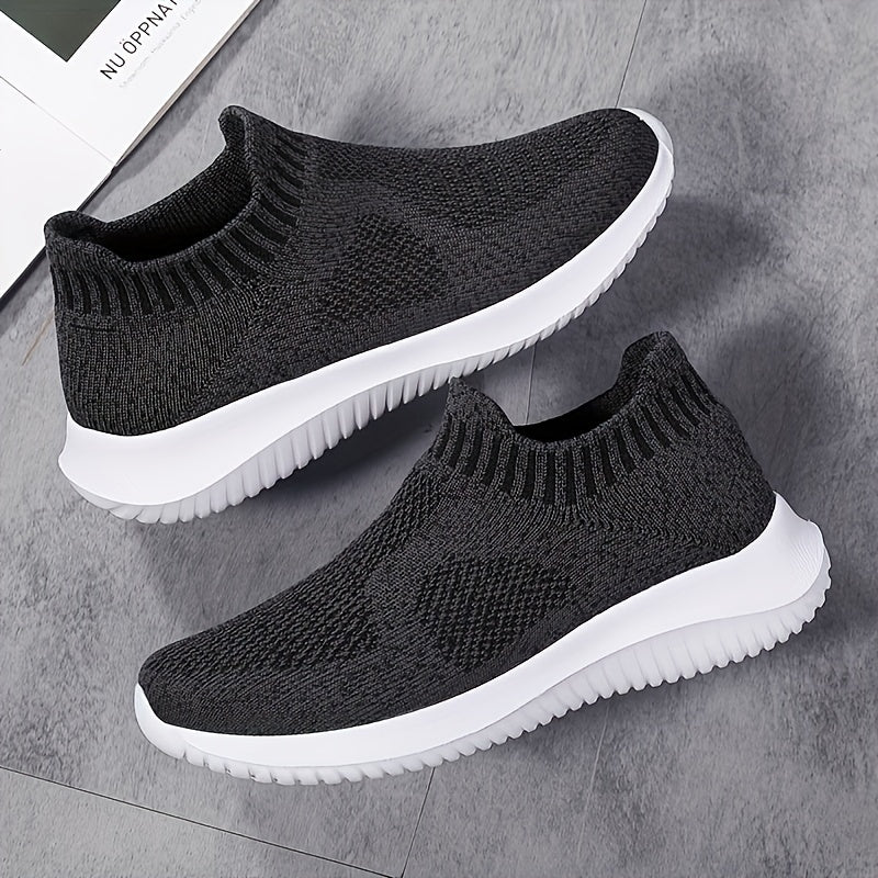 Women's Slip on Sock Sneakers Lightweight Breathable Flat Shoes