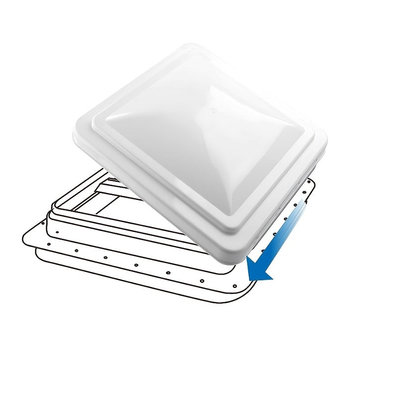 14" Universal RV Camper Roof Vent Cover Replacement Waterproof UV Resistant