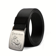 Men's Tactical Nylon Belt Auto Buckle Quick Dry Military Style Belt