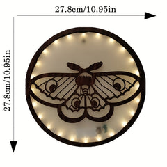 LED Lights Wooden Home Decoration Butterfly Series Hanging Light