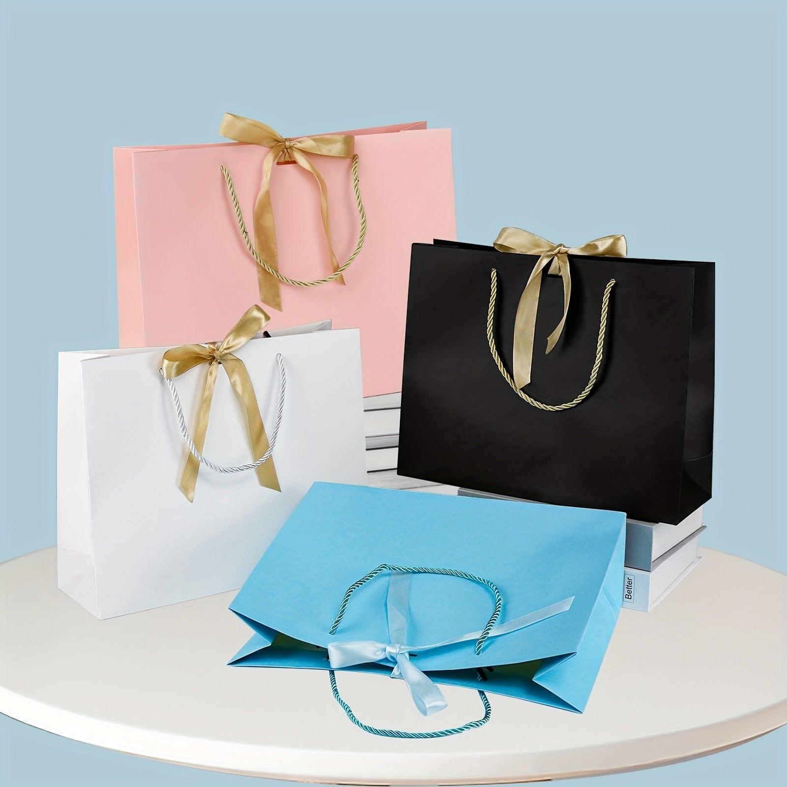 6pcs Gift Paper Bags - Great Bulk Candy Cookie Biscuit Tote Bags