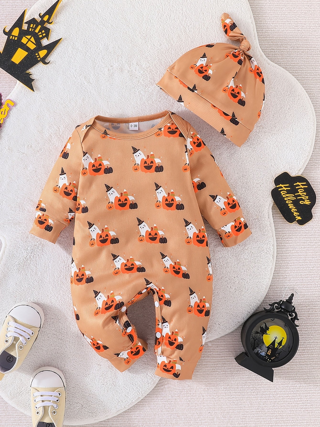 Cute Cartoon Long Sleeve Bodysuit for Babies