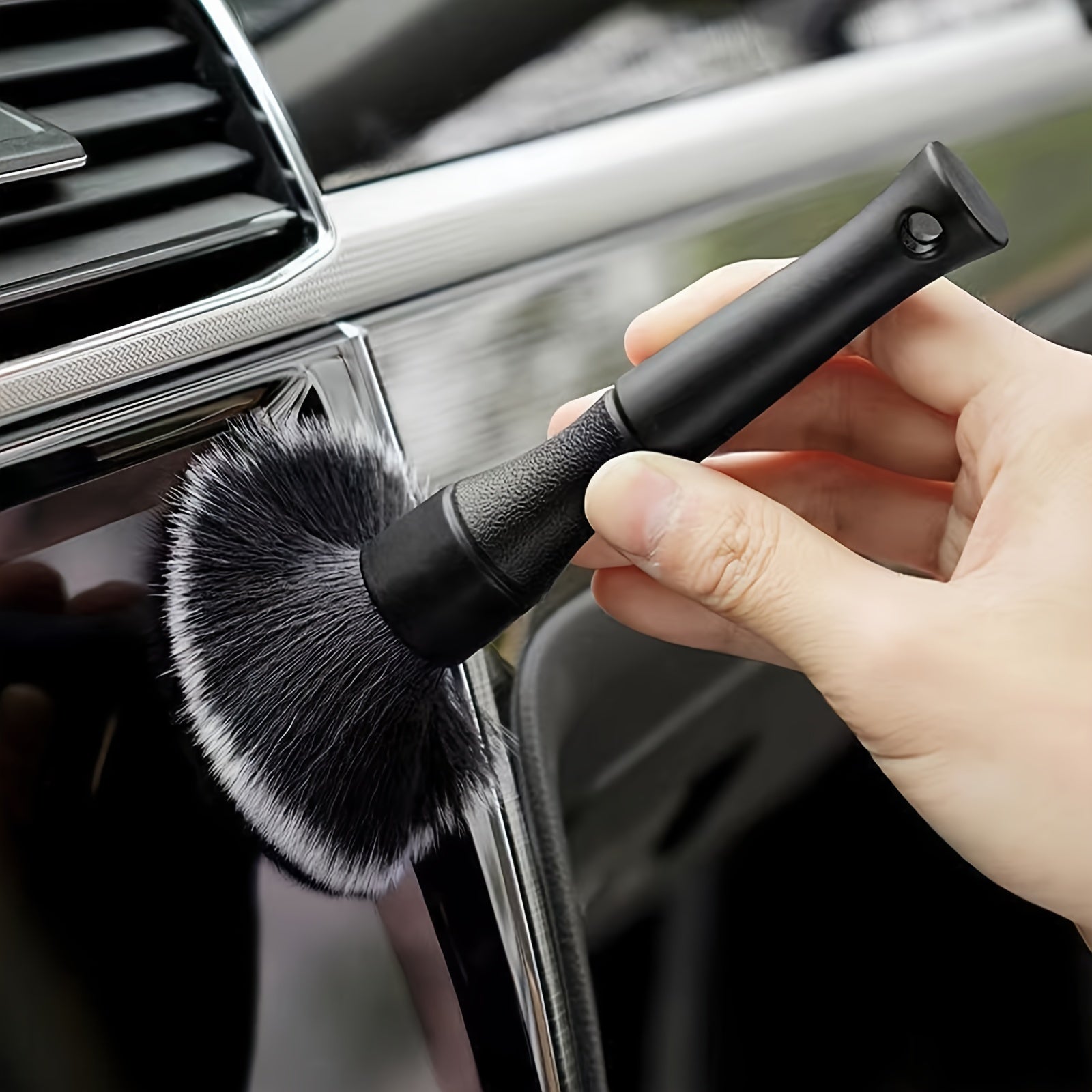 2pcs Ultra Soft Car Detailing Brush - Interior Cleaning Brush