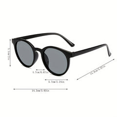 Retro Round Sunglasses UV400 Sun Shades for Beach Travel
