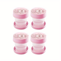 Cartoon Retractable Water Cup Portable Mini Cup for Outdoor Travel
