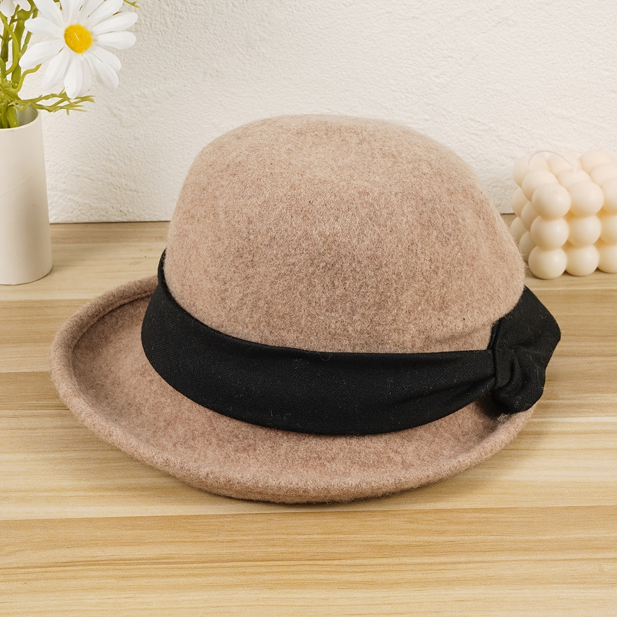 Fashionable Wool Bucket Hat Unisex Bachelorette Party Matching Hats Outdoors